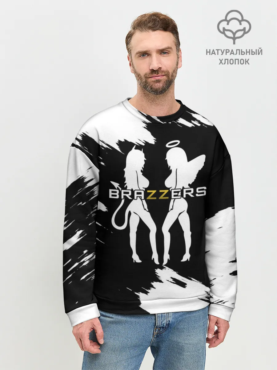 Мужской свитшот базовый / Brazzers