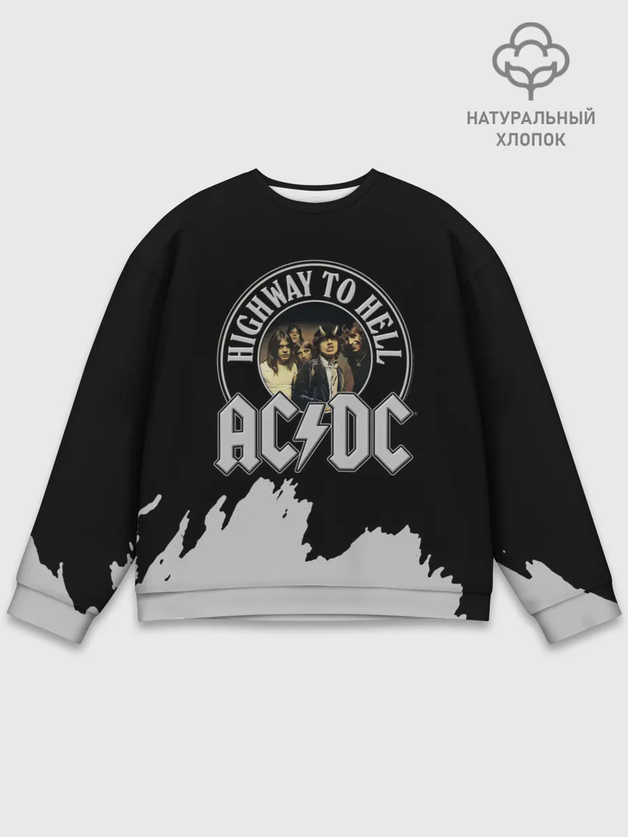 Мужской свитшот базовый / AC/DC