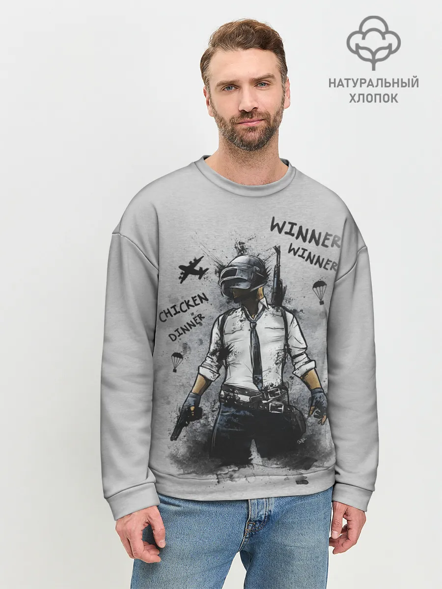 Мужской свитшот базовый / PUBG