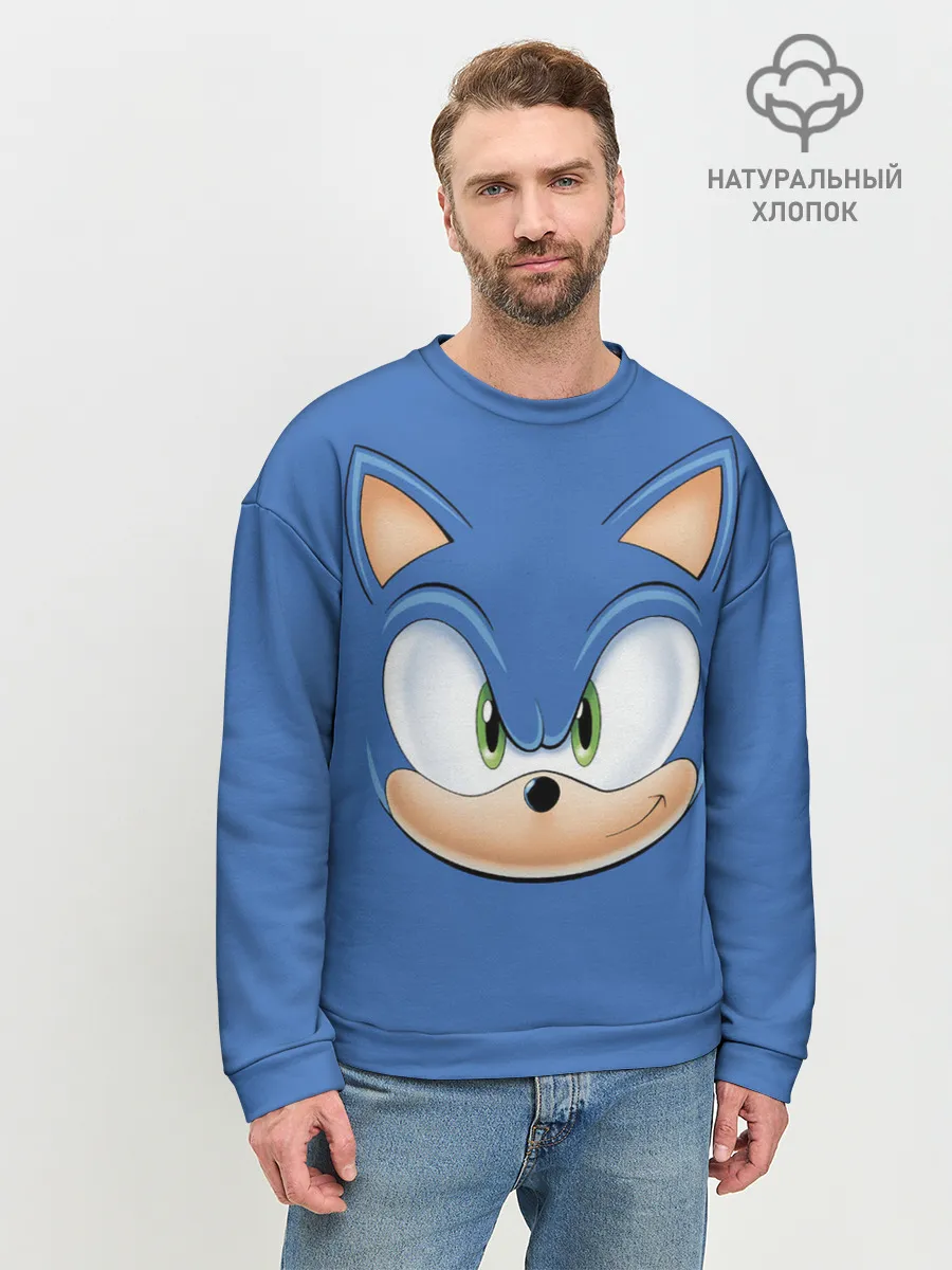 Мужской свитшот базовый / SONIC.