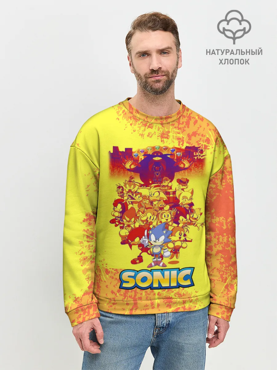 Мужской свитшот базовый / sonik