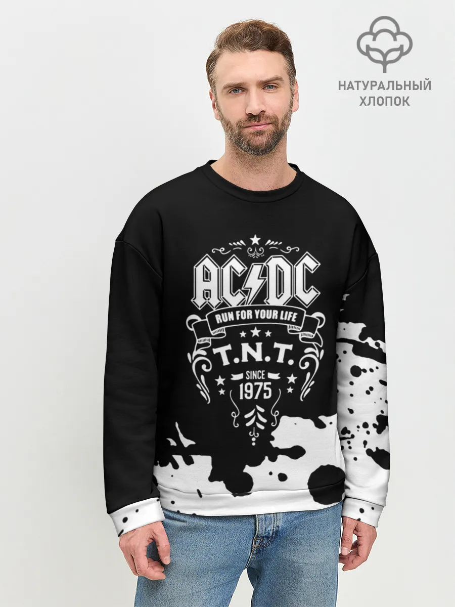 Мужской свитшот базовый / AC/DC T.N.T.