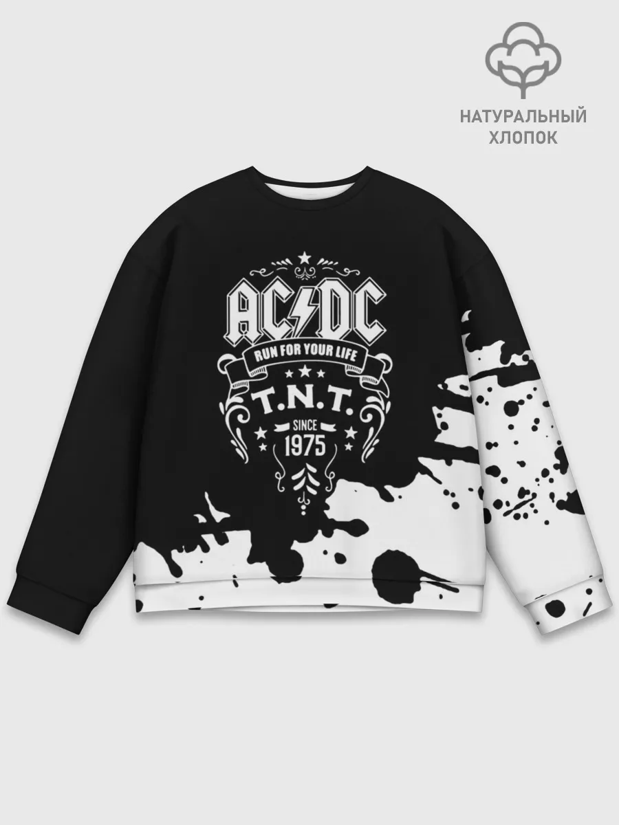 Мужской свитшот базовый / AC/DC T.N.T.
