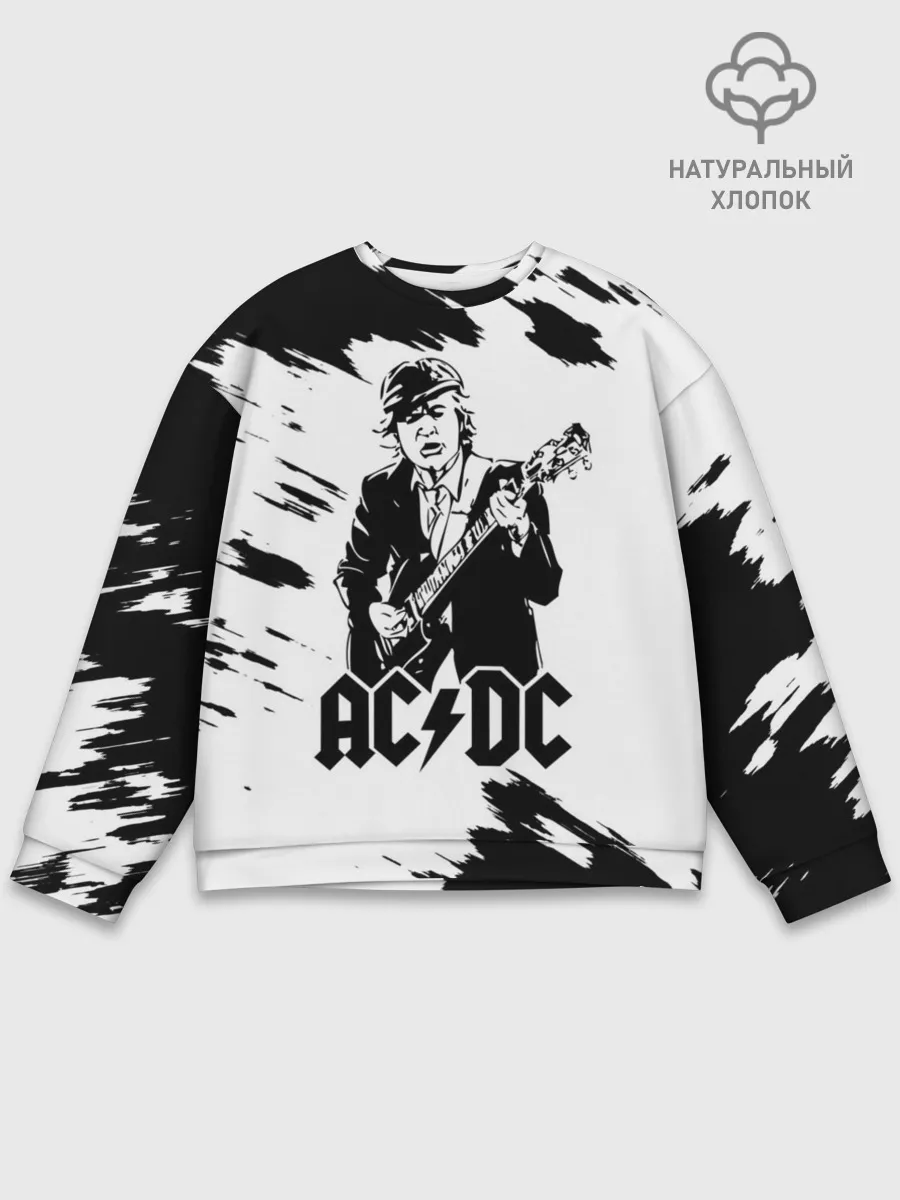 Мужской свитшот базовый / AC/DC