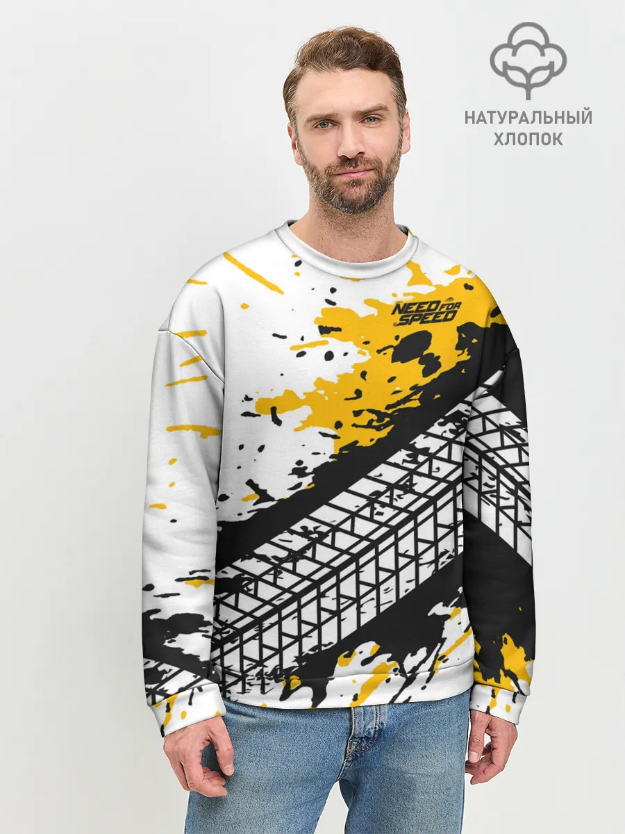 Мужской свитшот базовый / Need for Speed
