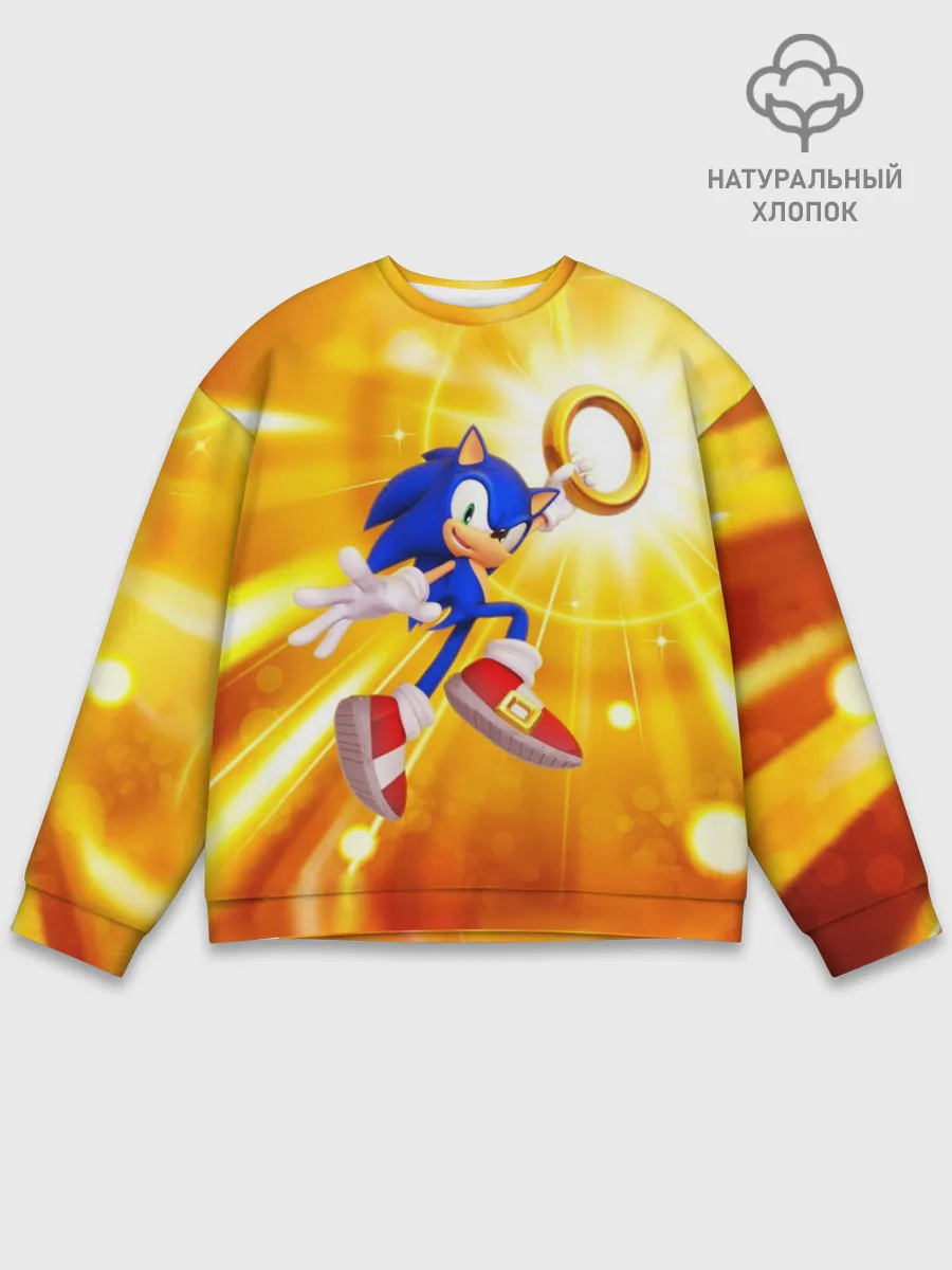 Мужской свитшот базовый / Sonic