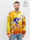 Мужской свитшот базовый / Sonic
