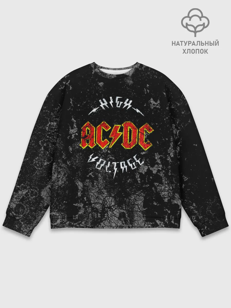 Мужской свитшот базовый / AC/DC