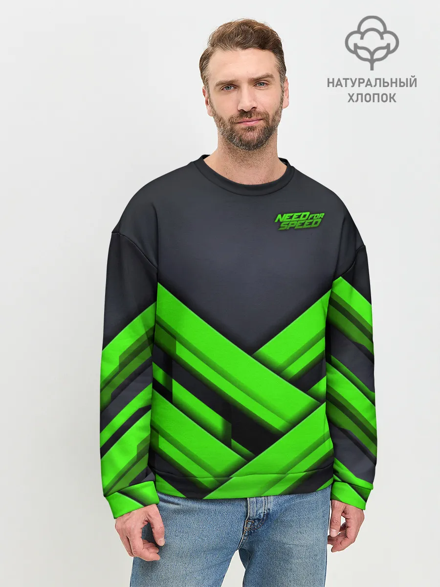 Мужской свитшот базовый / Need for Speed