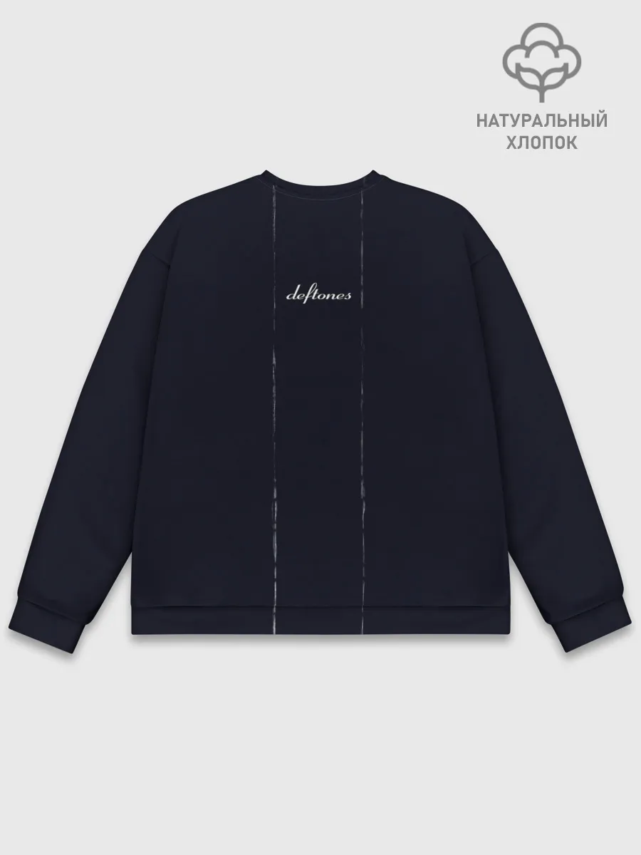 Мужской свитшот базовый / Deftones Rose