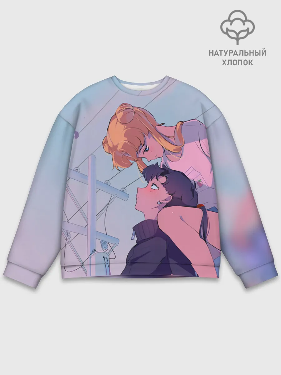 Мужской свитшот базовый / SAILOR MOON