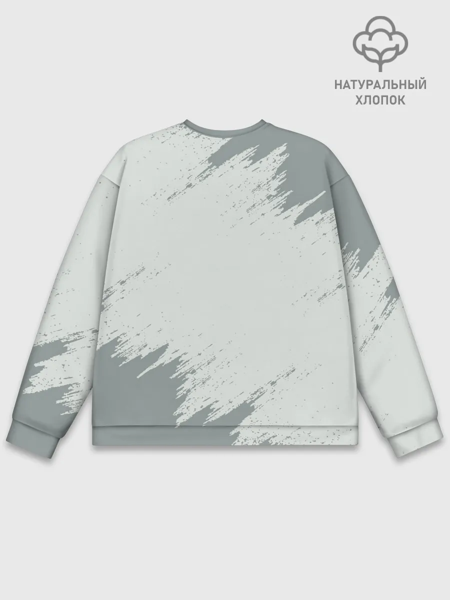 Мужской свитшот базовый / SONIC SILVER
