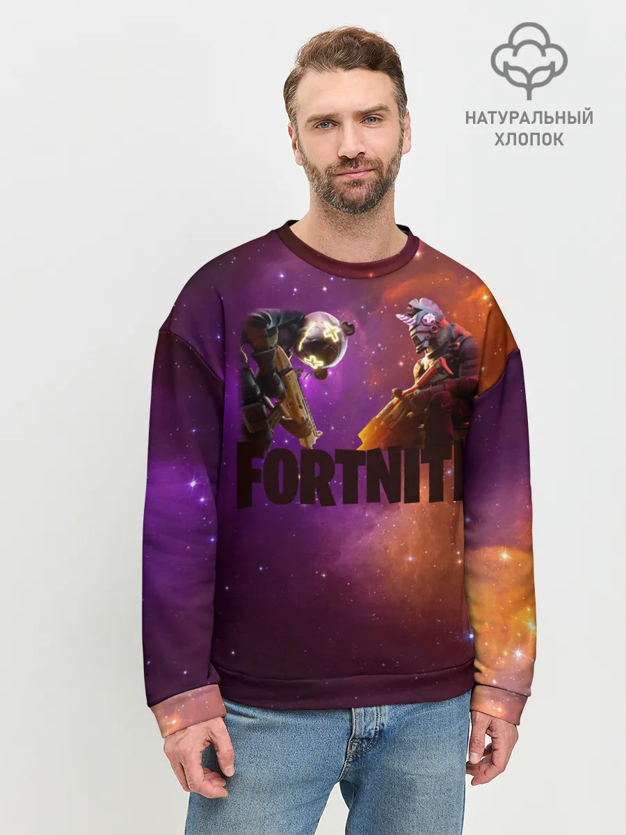 Мужской свитшот базовый / Fortnite