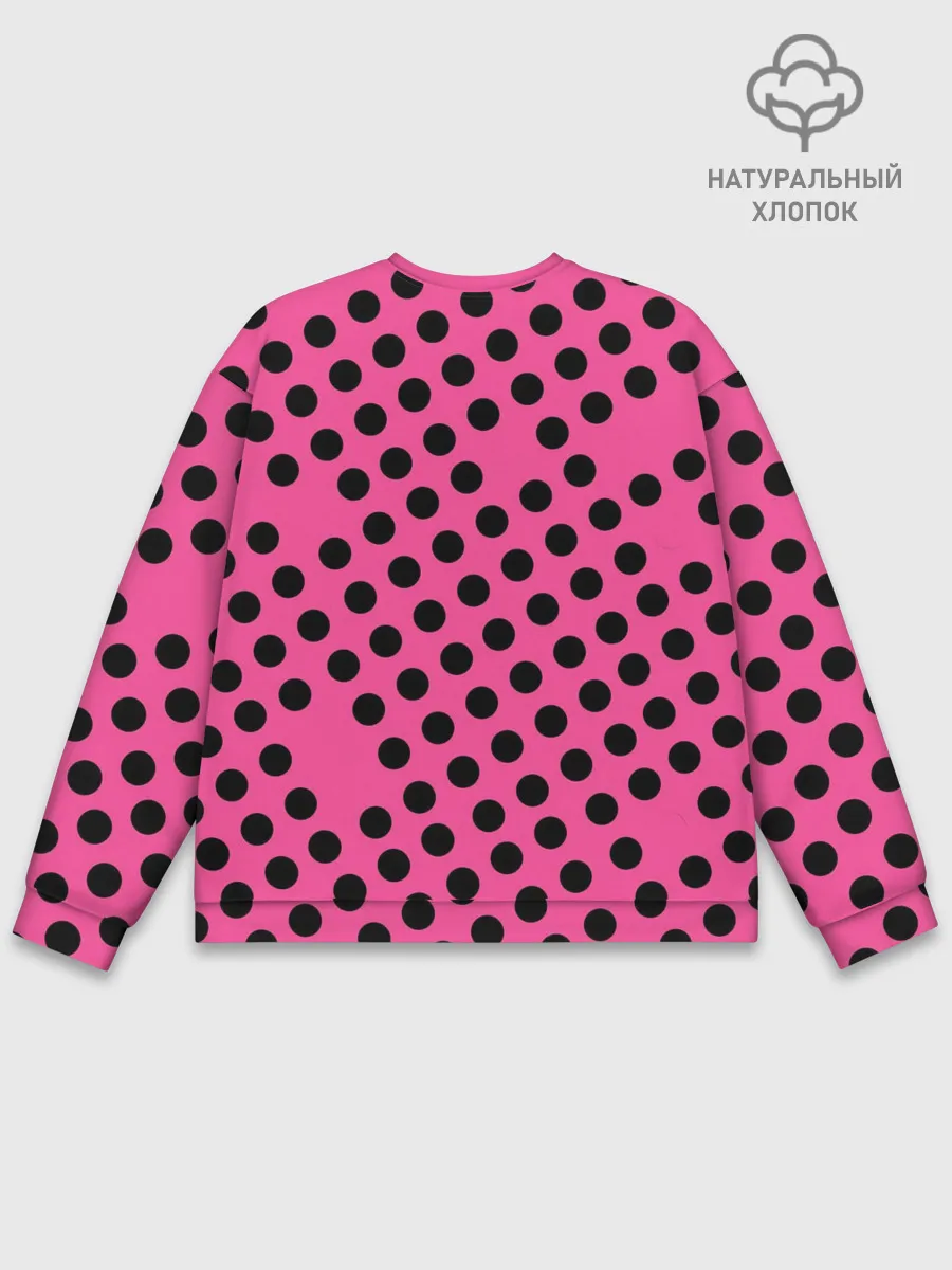 Мужской свитшот базовый / rolling stones pink logo