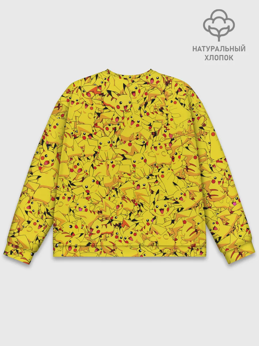 Мужской свитшот базовый / Пикачу