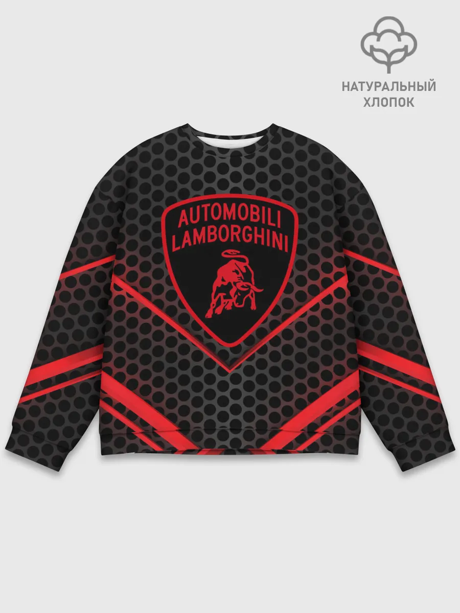 Мужской свитшот базовый / Lamborghini | Ламборгини