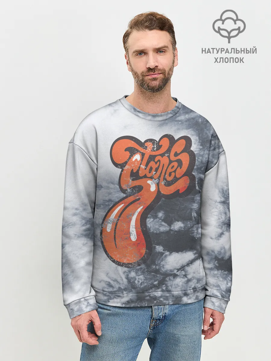 Мужской свитшот базовый / rolling stones