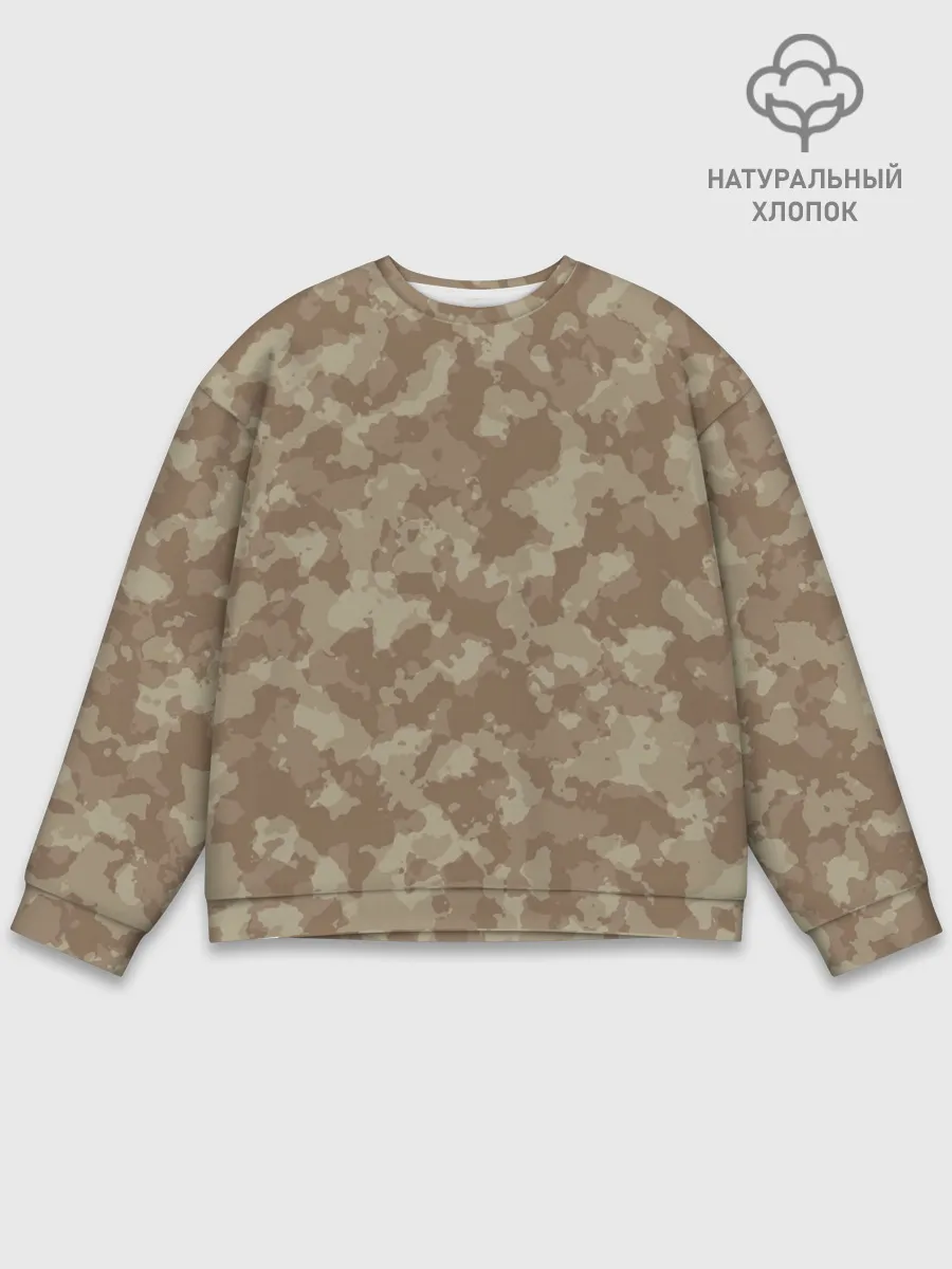 Мужской свитшот базовый / Хаки