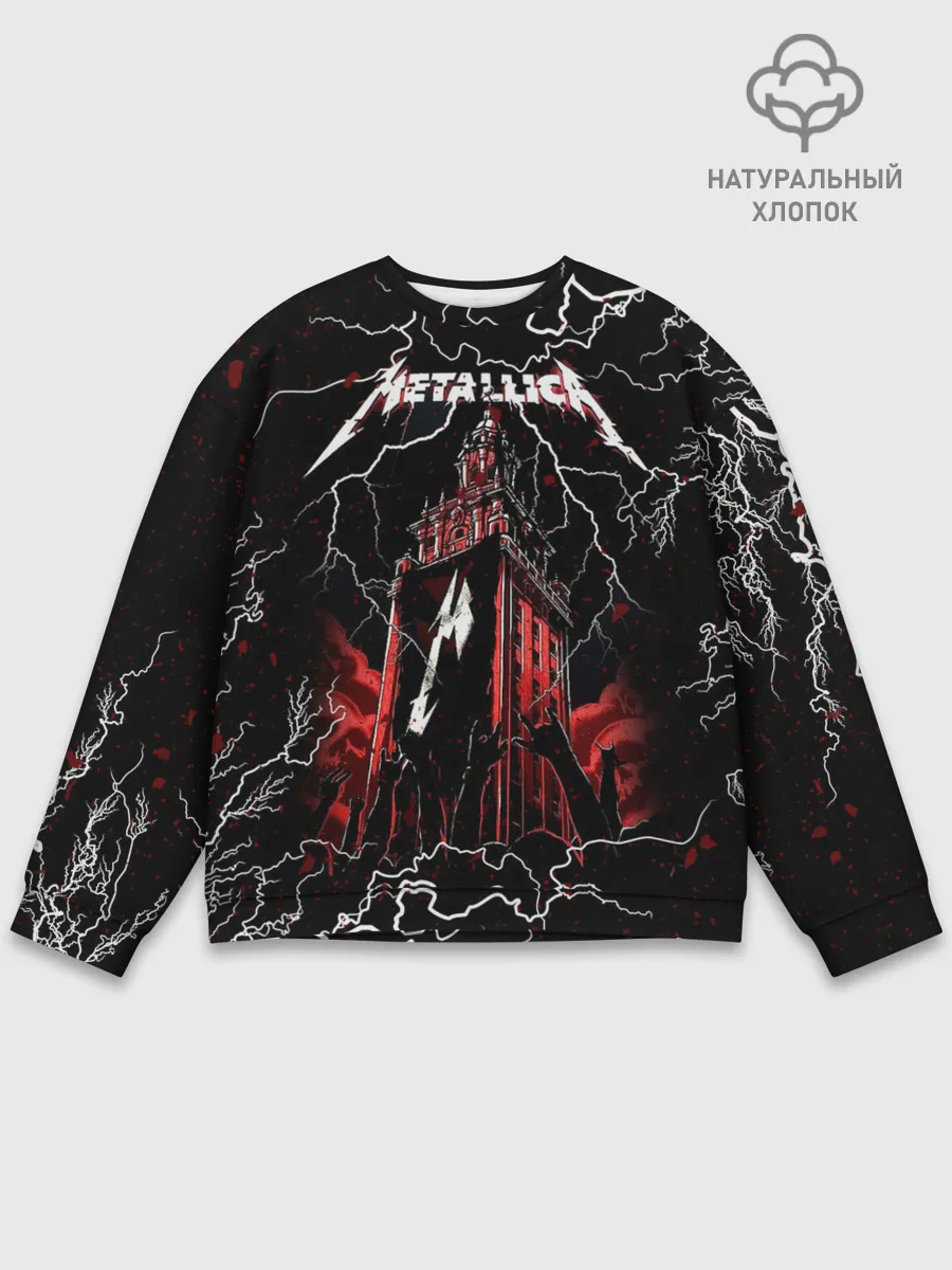 Мужской свитшот базовый / Metallica