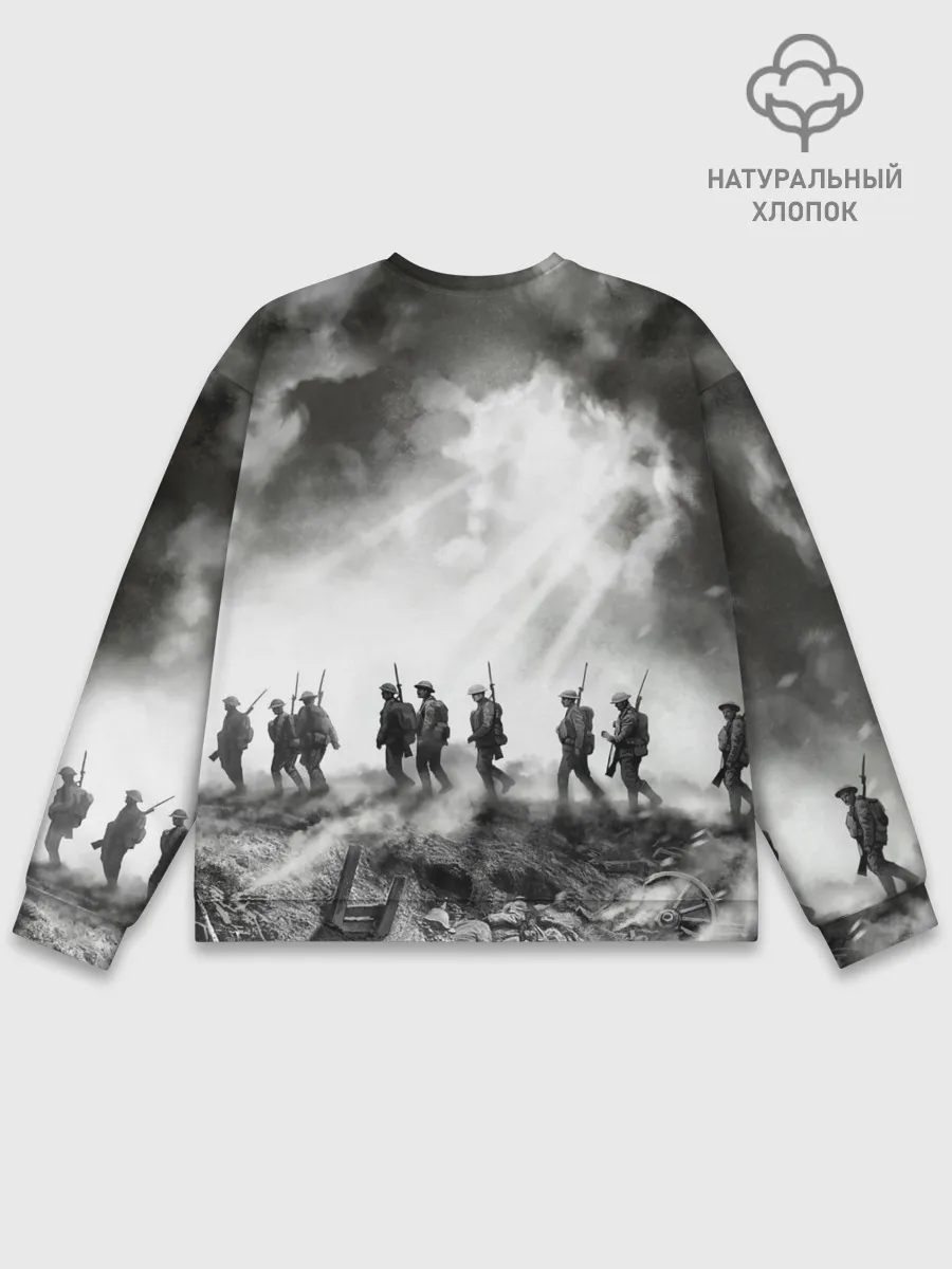 Мужской свитшот базовый / Sabaton