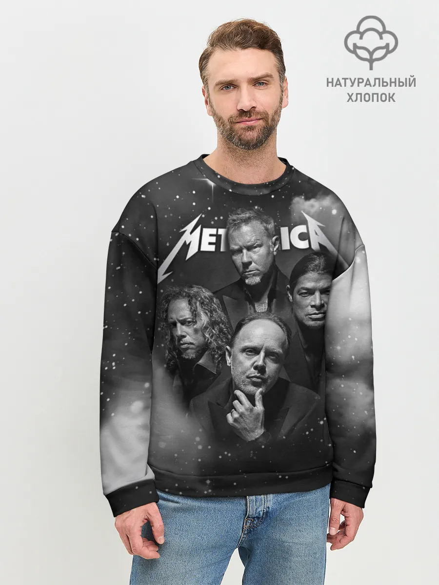 Мужской свитшот базовый / Metallica
