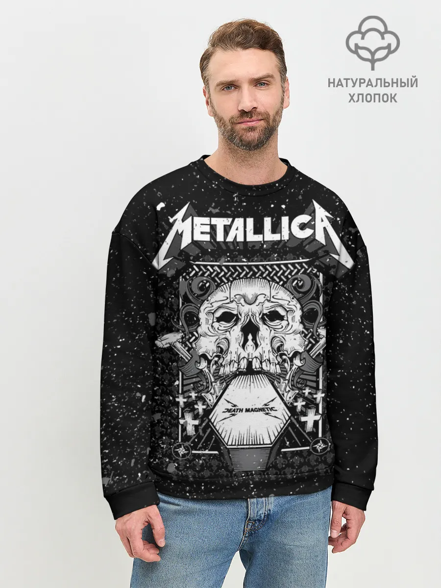 Мужской свитшот базовый / Metallica