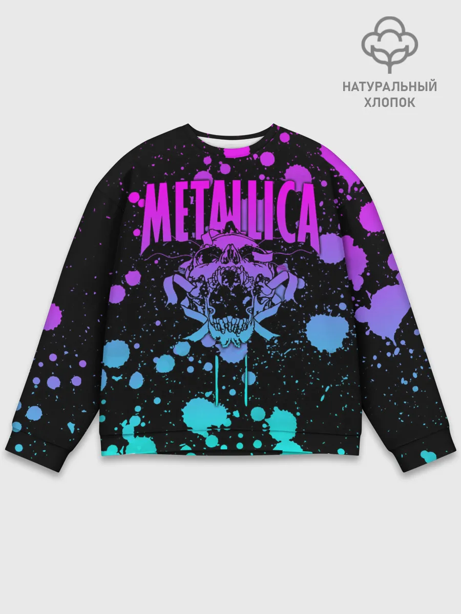 Мужской свитшот базовый / Metallica