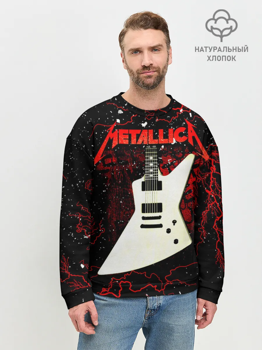 Мужской свитшот базовый / Metallica