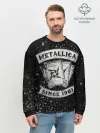 Мужской свитшот базовый / Metallica