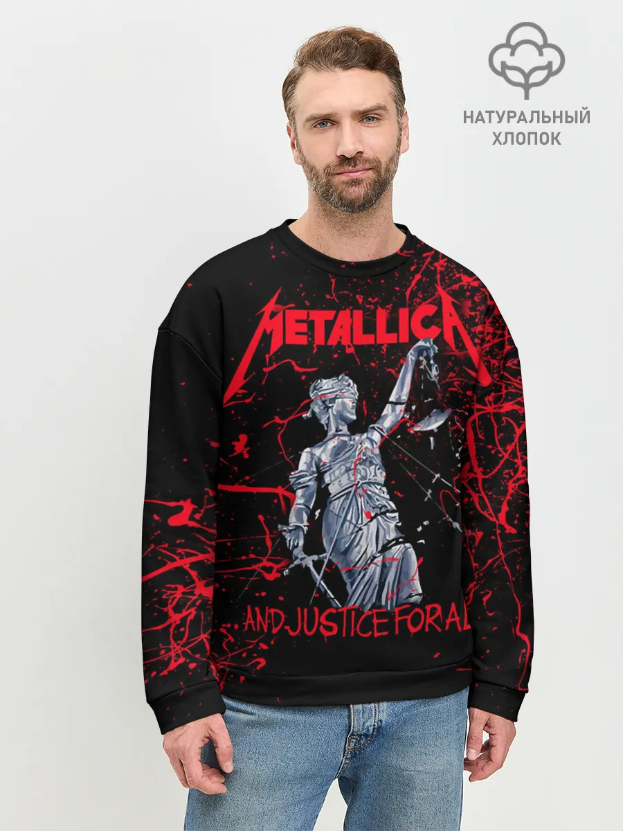 Мужской свитшот базовый / METALLICA | МЕТАЛЛИКА | МЕТАЛИКА