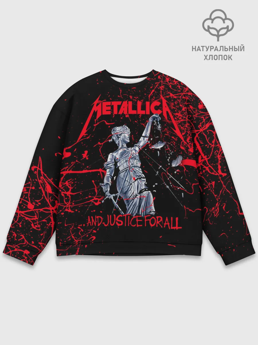 Мужской свитшот базовый / METALLICA | МЕТАЛЛИКА | МЕТАЛИКА