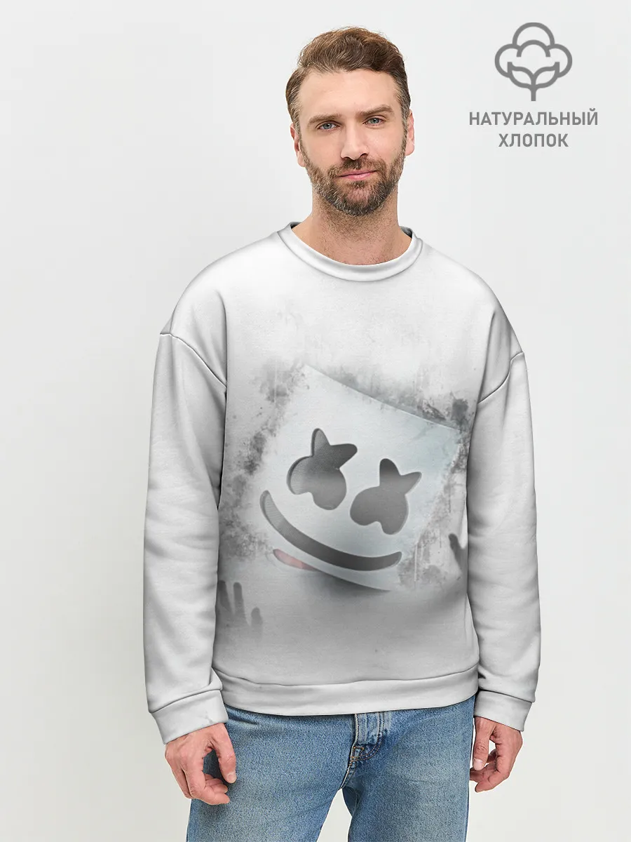 Мужской свитшот базовый / Marshmello
