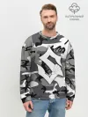 Мужской свитшот базовый / Камуфляж Sabaton