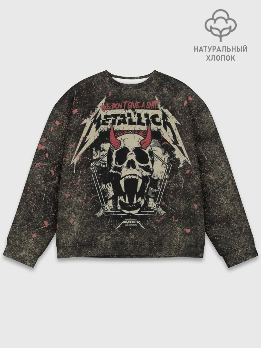Мужской свитшот базовый / Metallica