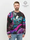 Мужской свитшот базовый / CS GO - Fever Dream