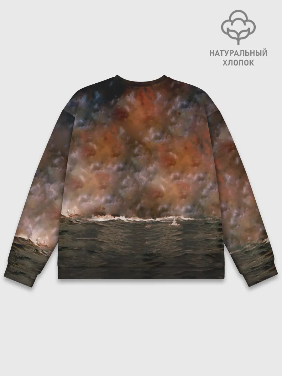 Мужской свитшот базовый / Sabaton