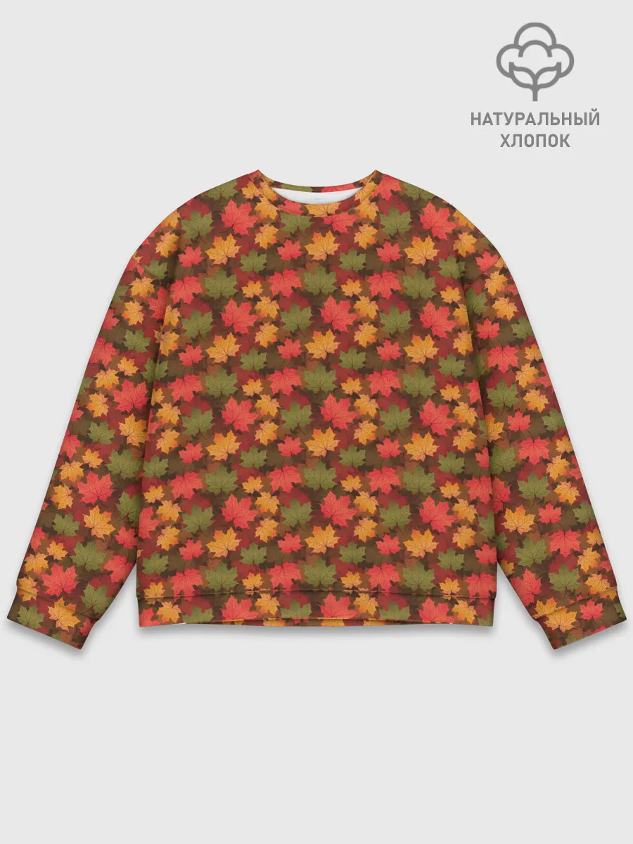 Мужской свитшот базовый / Maple leaves