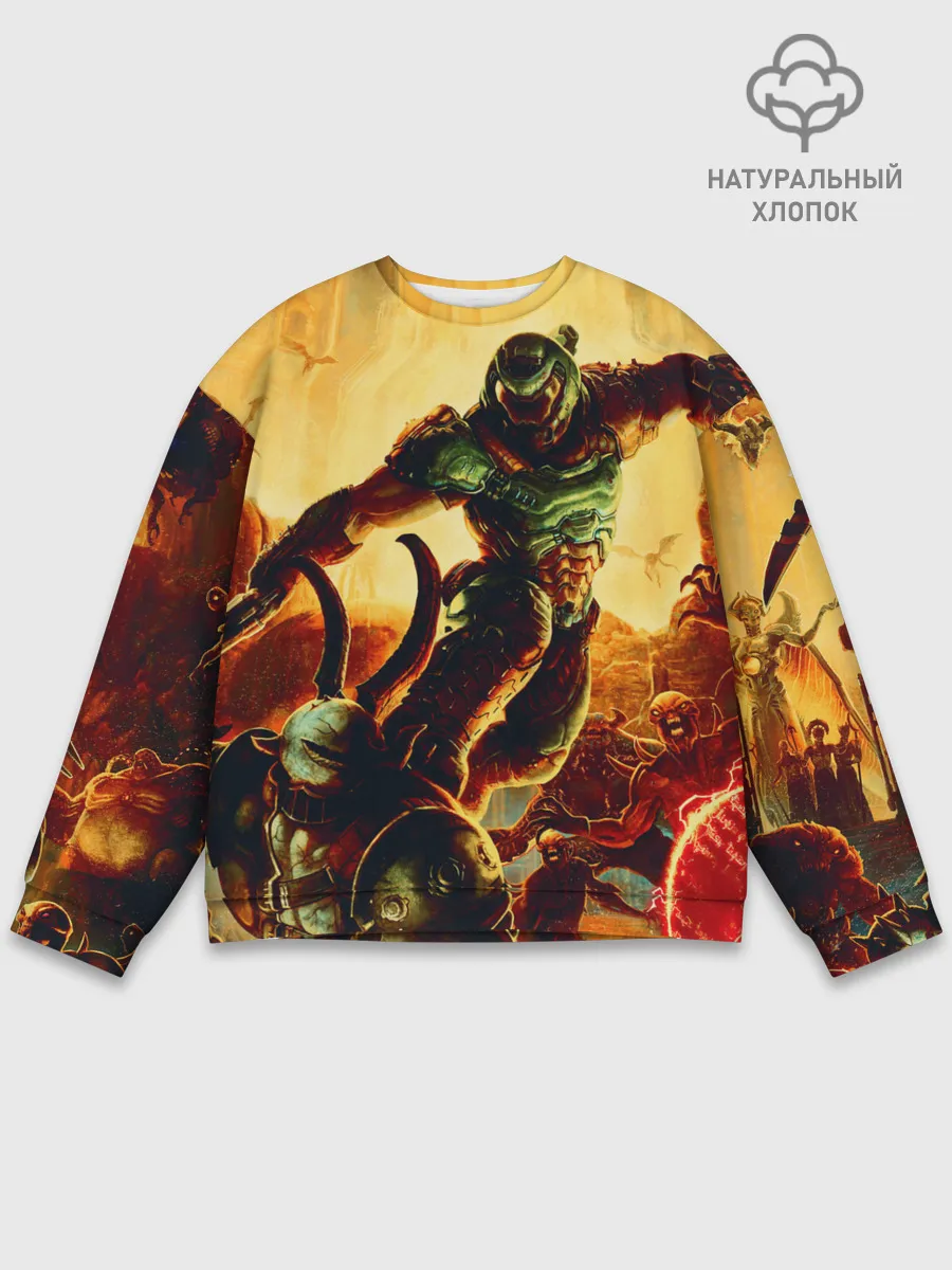 Мужской свитшот базовый / Doom Eternal