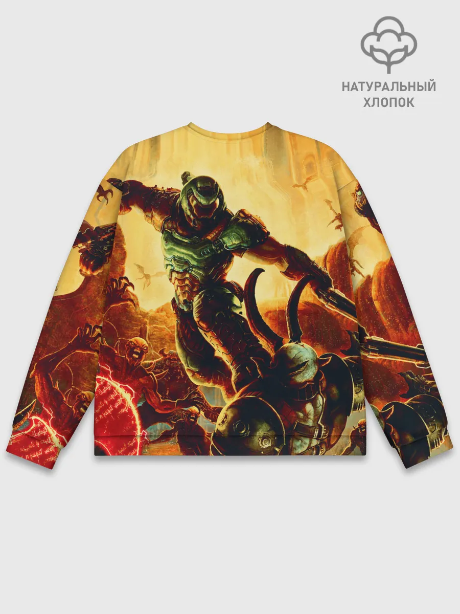 Мужской свитшот базовый / Doom Eternal