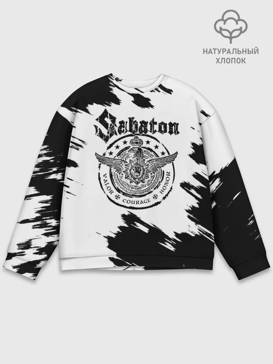 Мужской свитшот базовый / Sabaton