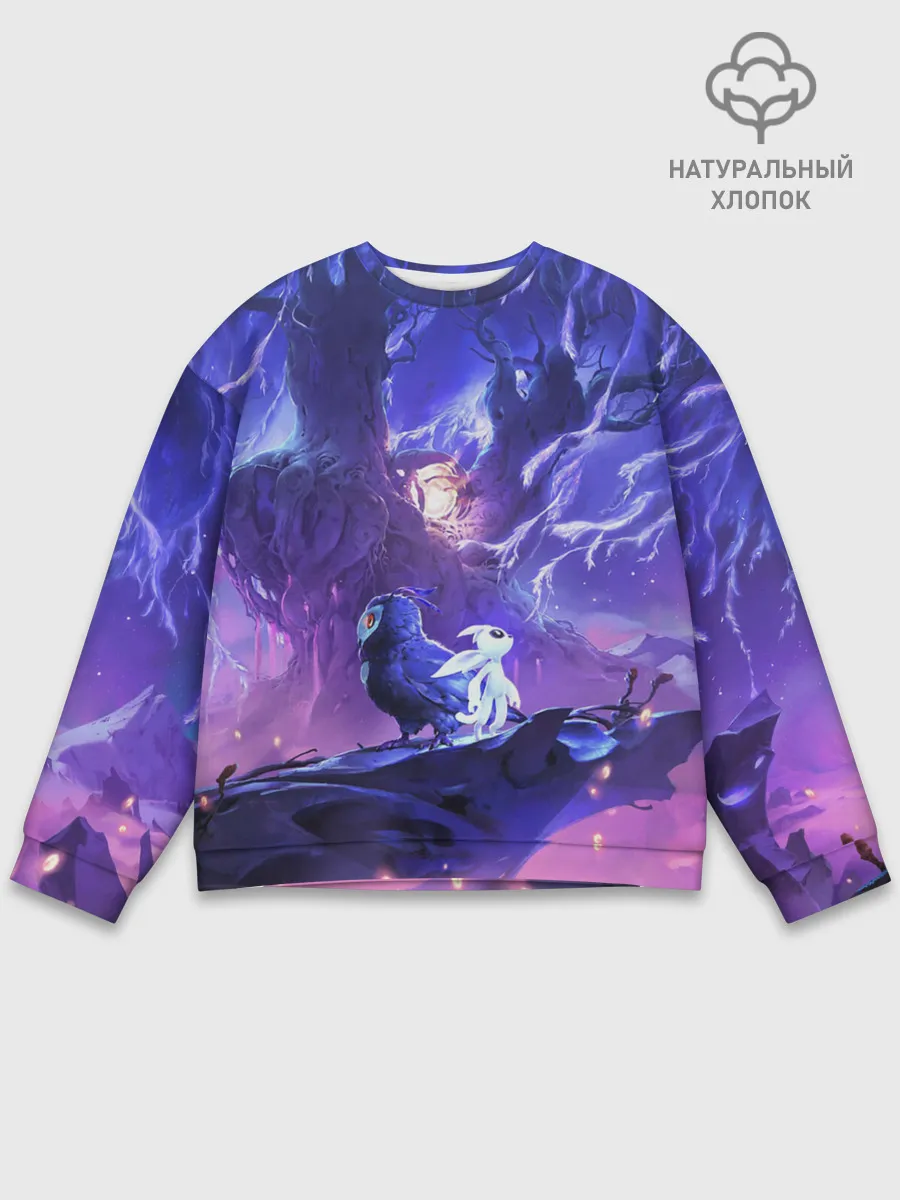 Мужской свитшот базовый / Ori and the Will of the Wisps