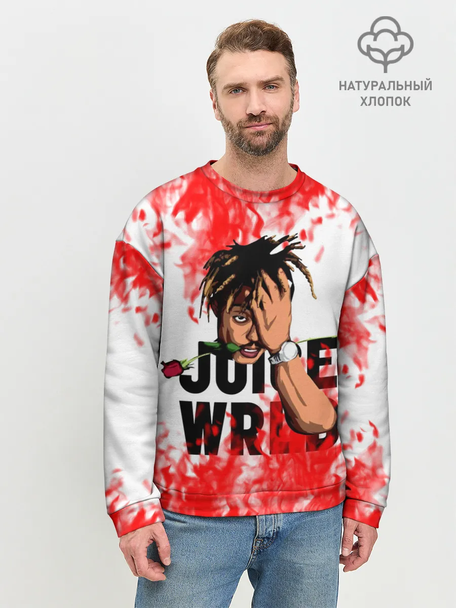 Мужской свитшот базовый / Juice WRLD.