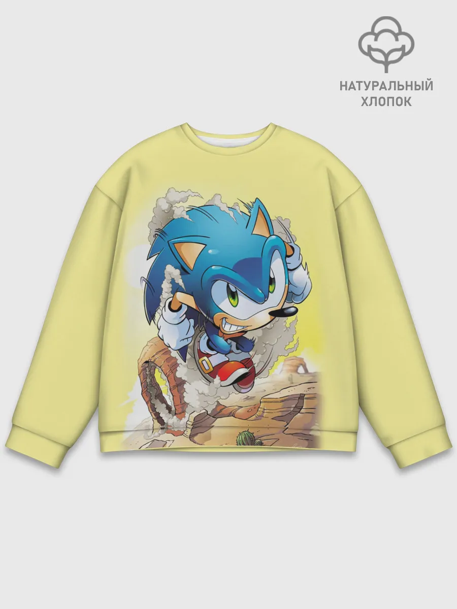 Мужской свитшот базовый / SONIC