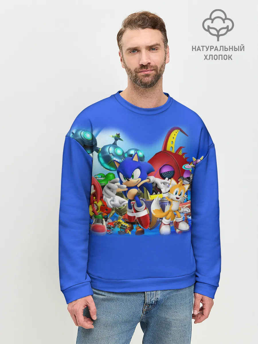 Мужской свитшот базовый / SONIC