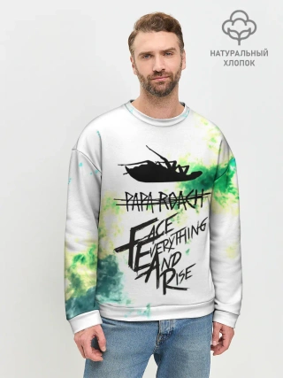 Мужской свитшот базовый / Papa Roach