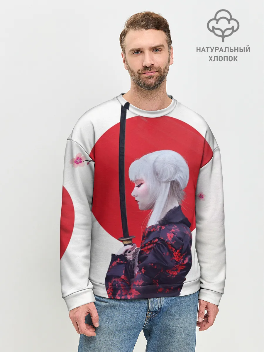 Мужской свитшот базовый / Самурай