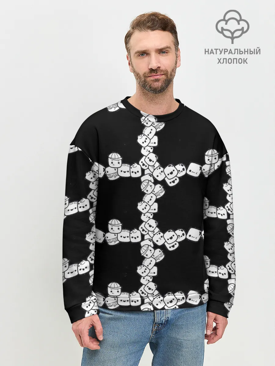 Мужской свитшот базовый / Зефирки