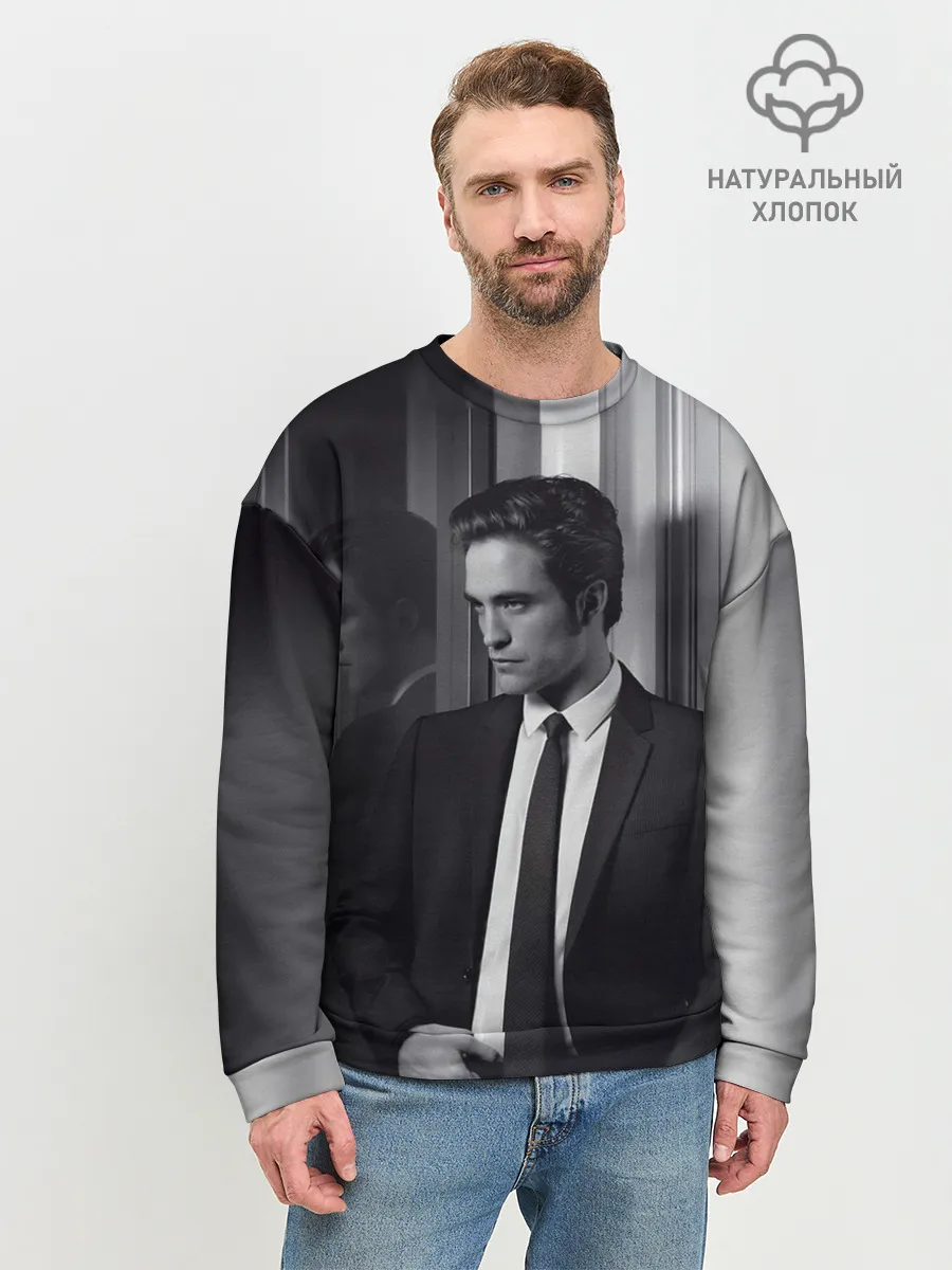 Мужской свитшот базовый / Роберт Паттинсон
