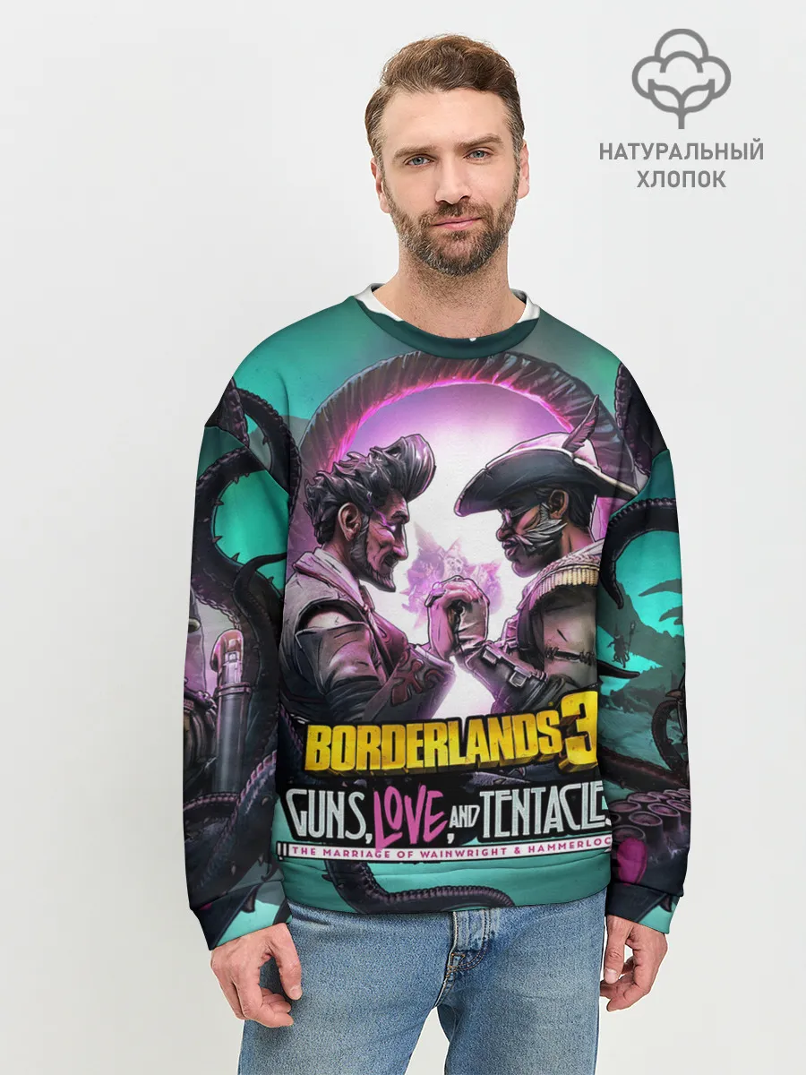 Мужской свитшот базовый / borderlands 3