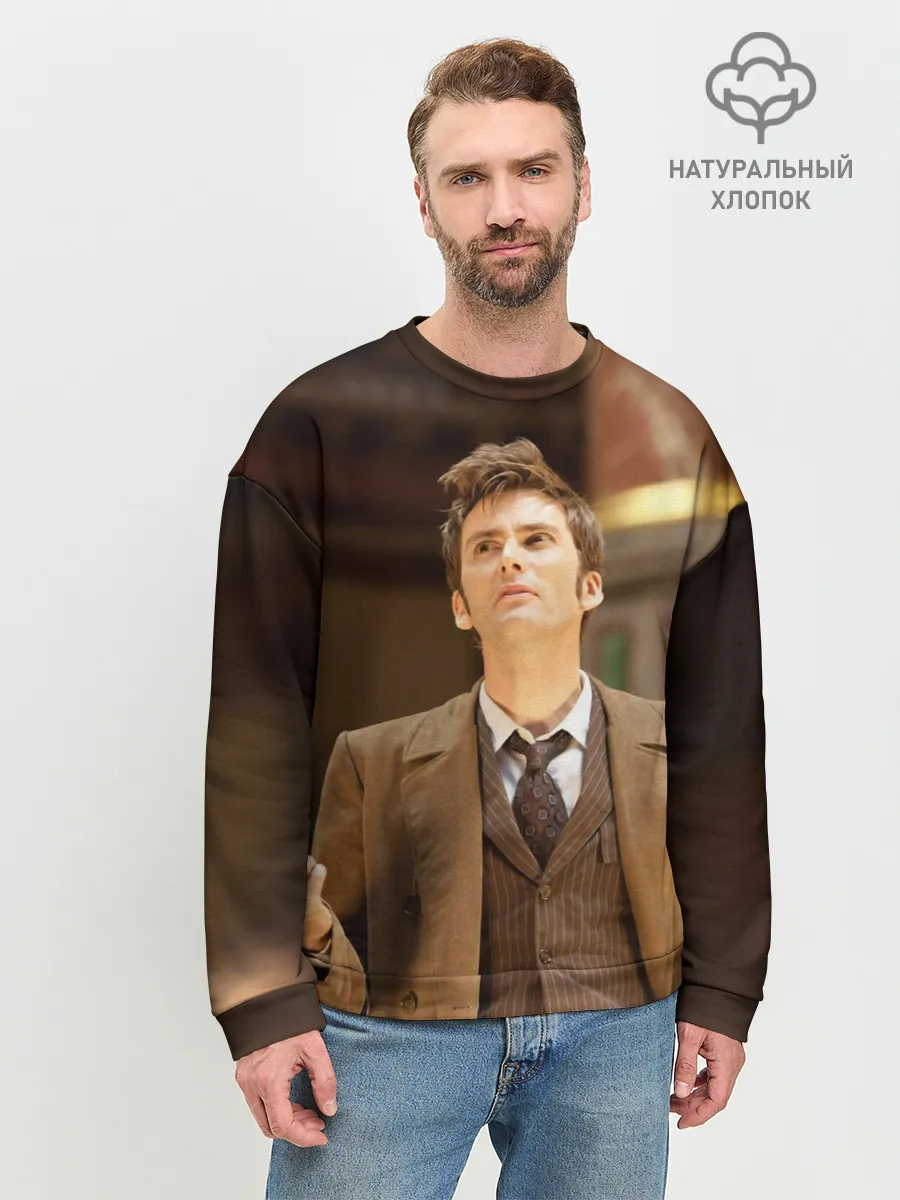 Мужской свитшот базовый / 10 ДОКТОР